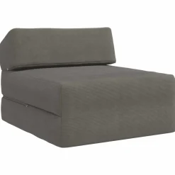 vidaXL Vouwbare Bankbed Lichtgrijs 60 x 70 x 41 cm Stof