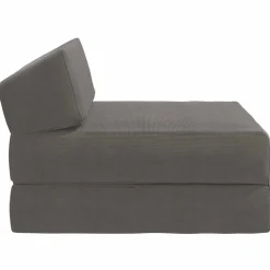 vidaXL Vouwbare Bankbed Lichtgrijs 60 x 70 x 41 cm Stof