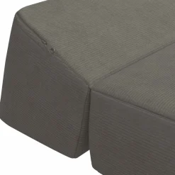 vidaXL Vouwbare Bankbed Lichtgrijs 60 x 70 x 41 cm Stof