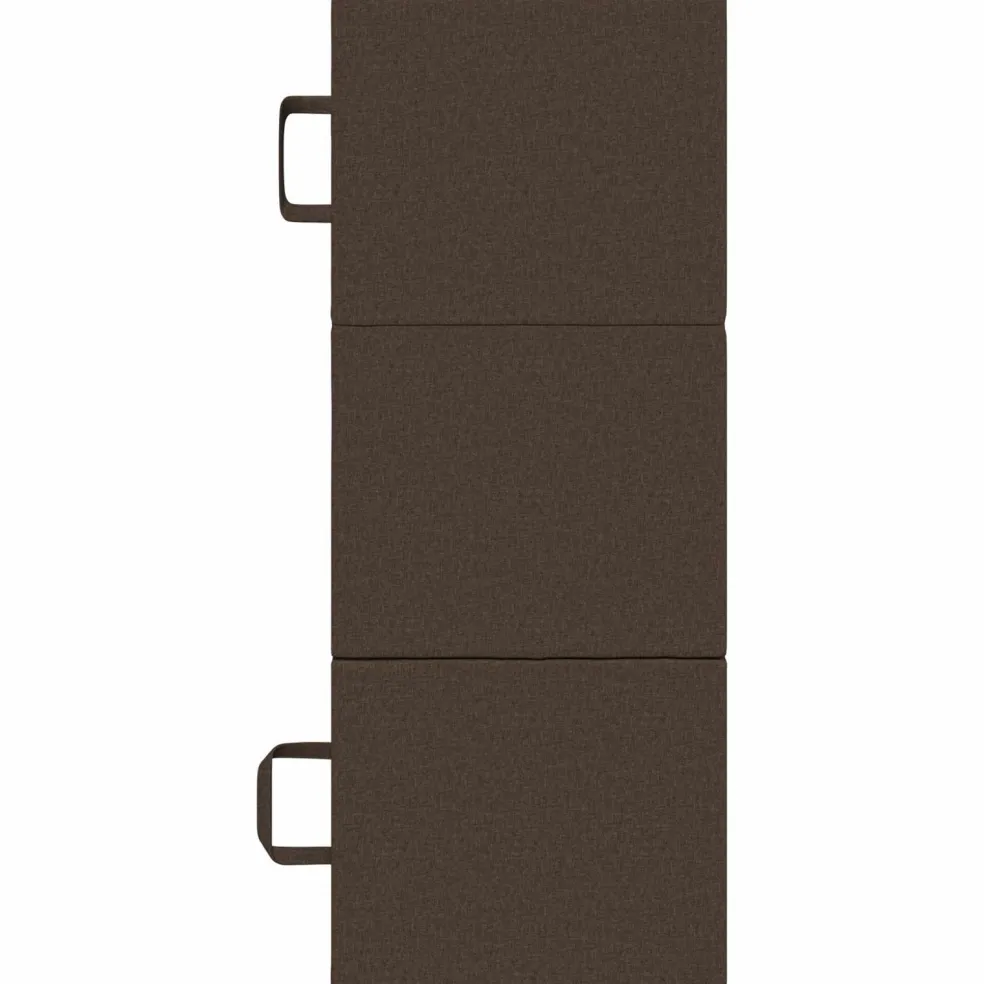 vidaXL Vouwbare Bankbed 75 x 63 x 45 cm Taupe