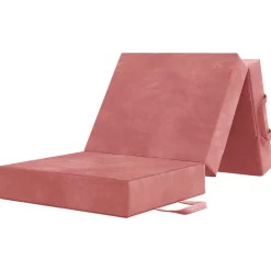 vidaXL Vouwbare Bankbed 75 x 63 x 45 cm Roze