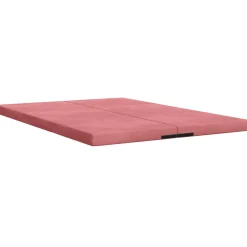 vidaXL Vouwbare Bankbed 140 x 67 x 15 cm Roze