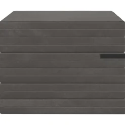 vidaXL Vouwbare Bankbed 140 x 67 x 15 cm Donkergrijs