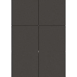 vidaXL Vouwbare Bankbed 140 x 67 x 15 cm Donkergrijs