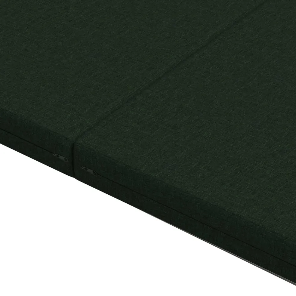 vidaXL Vouwbare Bankbed 75 x 63 x 45 cm Zwart