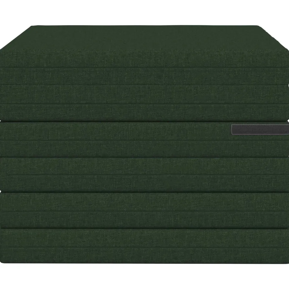 vidaXL Vouwbare Bankbed 75 x 63 x 45 cm Zwart
