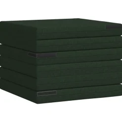 vidaXL Vouwbare Bankbed 75 x 63 x 45 cm Zwart