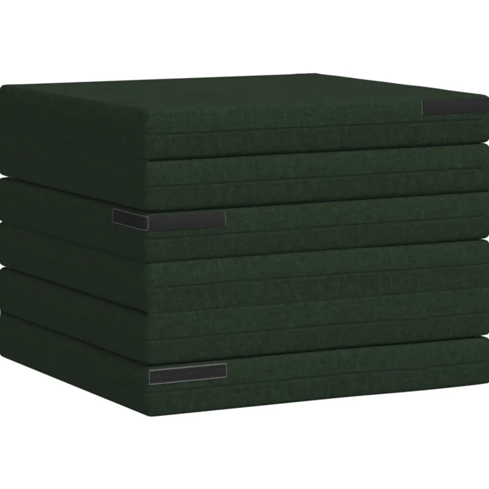 vidaXL Vouwbare Bankbed 75 x 63 x 45 cm Zwart
