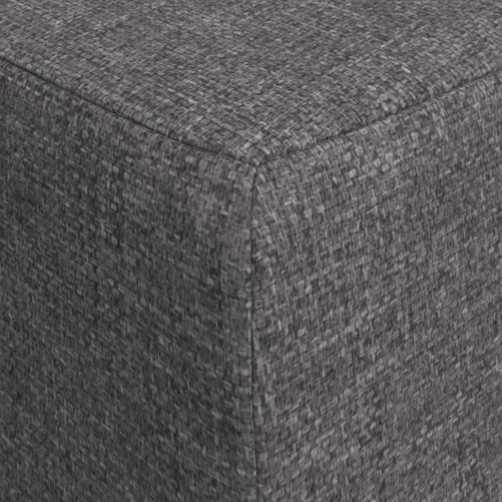 vidaXL Vouwbare Bankbed 75 x 63 x 45 cm Lichtgrijs