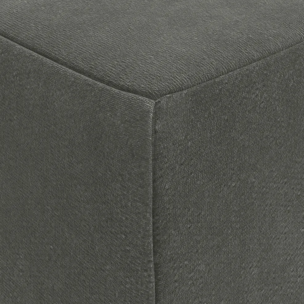 vidaXL Vouwbare Bankbed 75 x 63 x 45 cm Donkergrijs