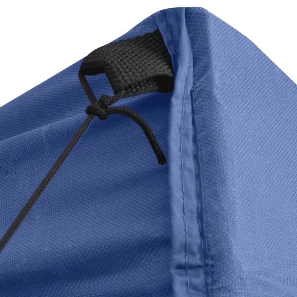 vidaXL Vouwtent met 4 zijwanden 3x3 m blauw