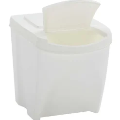 vidaXL Vuilnisbakken 4 st stapelbaar 100 L polypropeen wit