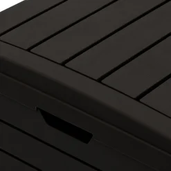 vidaXL Vuilnisbak voor tuin 78x41x86 cm polypropeen zwart