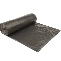 vidaXL Vuilniszakken met trekkoorden 250 st 60 l zwart