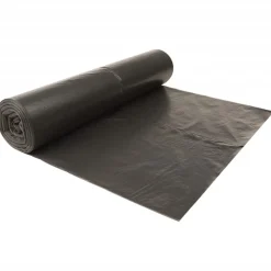 vidaXL Vuilniszakken 250 st 120 l zwart