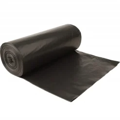 vidaXL Vuilniszakken 150 st 240 l zwart