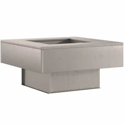 vidaXL Vuurkom Roestig 60 x 60 x 30 cm weervast staal