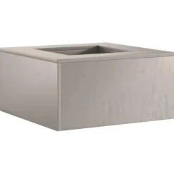 vidaXL Vuurkom Roestig 60 x 60 x 30 cm weervast staal