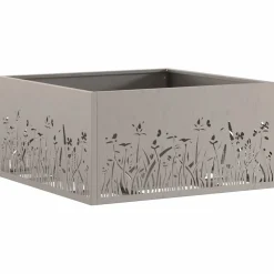 vidaXL Vuurkom Roestig 60 x 60 x 30 cm weervast staal