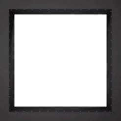 vidaXL Vuurkorfring Zwart 60 x 60 x 25 cm Staal