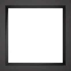 vidaXL Vuurkorfring Zwart 90 x 90 x 25 cm Staal