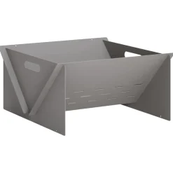 vidaXL Vuurkorf Roestkleurig 40 x 40 x 20 cm weervast staal