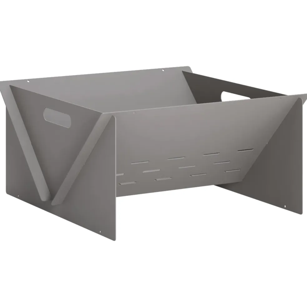 vidaXL Vuurkorf Roestkleurig 40 x 40 x 20 cm weervast staal