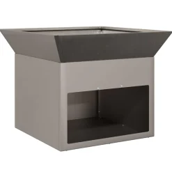 vidaXL Vuurkorf Roestkleurig 50 x 50 x 40 cm weervast staal