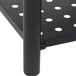vidaXL Vuurplaats met pook 54x54x55 cm staal