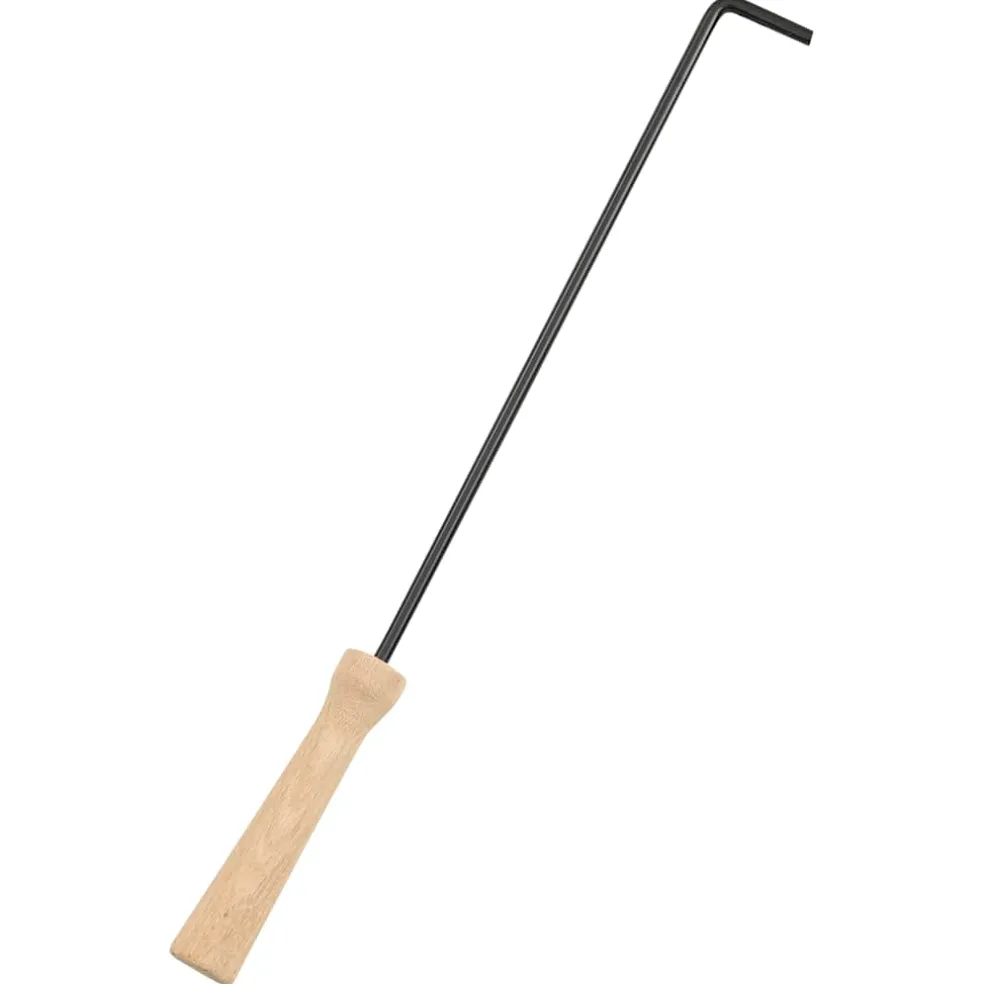 vidaXL Vuurschaal en barbecue 2-in-1 met pook 59x59x60 cm rvs