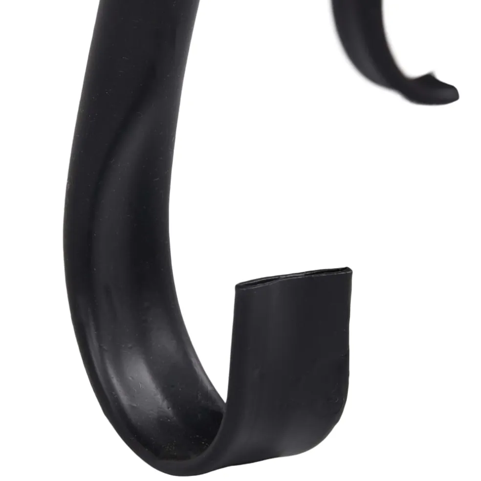 vidaXL Vuurtafel mozaïek 68 cm keramiek zwart en wit