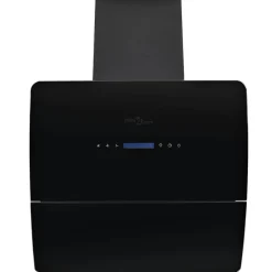 vidaXL Wandafzuigkap 756 m³/u 60 cm roestvrij staal zwart