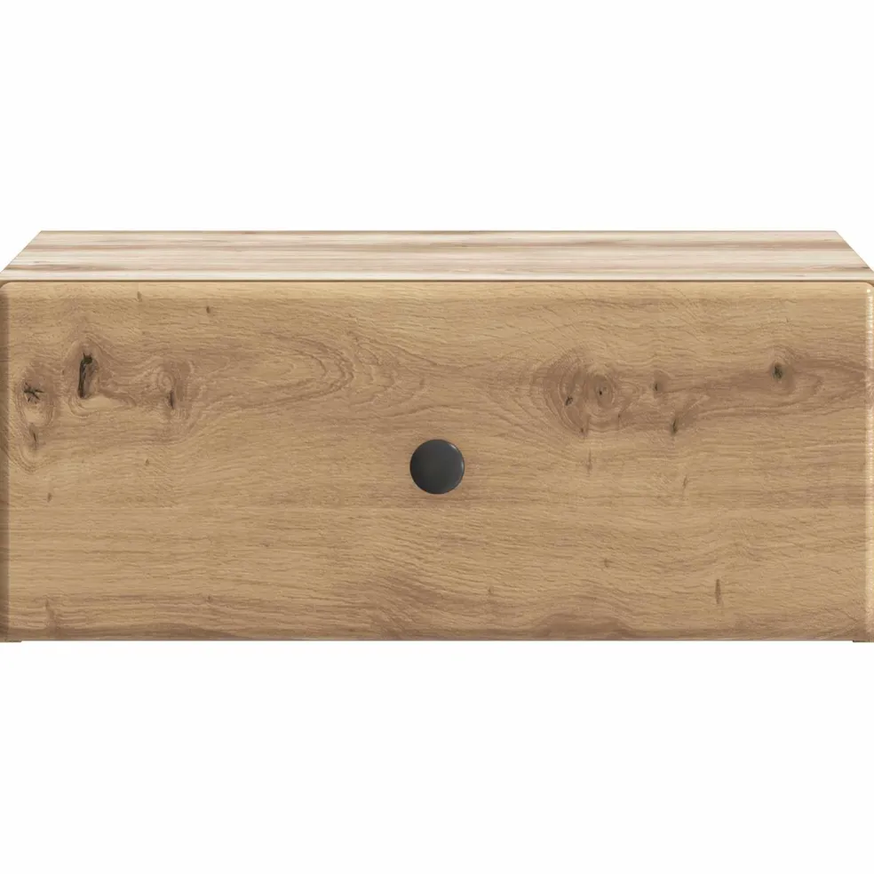 vidaXL Wandbeugel Bedkast Artisanaal eiken 49 x 34,5 x 20 cm