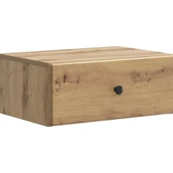 vidaXL Wandbeugel Bedkast Artisanaal eiken 49 x 34,5 x 20 cm