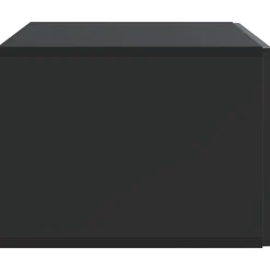 vidaXL Wandbeugel TV-kast 59,5 x 41 x 30 cm Zwart Bewerkt hout