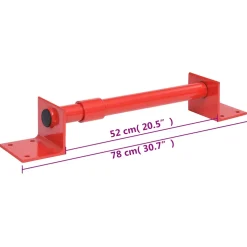 vidaXL Wandbeugel voor zwenkarm 78 cm