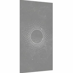 vidaXL Wanddecoratie tuin zonontwerp 105x55 cm cortenstaal