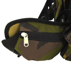 vidaXL Wandelrugzak 60 L camouflage oxford stof groen
