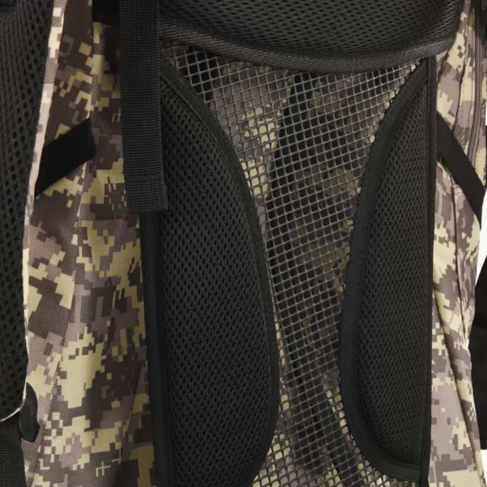 vidaXL Wandelrugzak 60 L camouflage oxford stof camelbruin