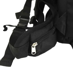 vidaXL Wandelrugzak 60 L oxford stof zwart