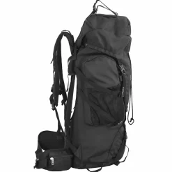 vidaXL Wandelrugzak 60 L oxford stof zwart