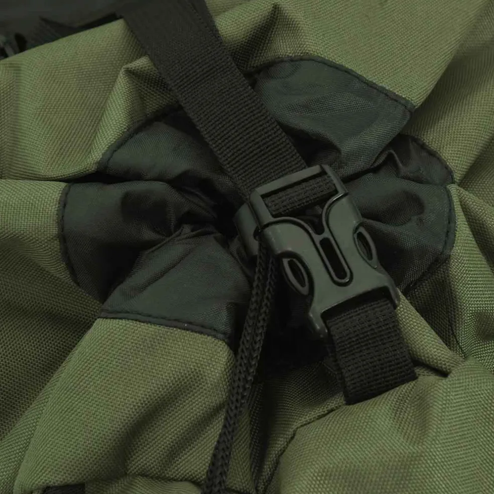 vidaXL Wandelrugzak 60 L oxford stof legergroen