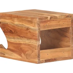 vidaXL Wandfietsenrek 35x25x25 cm massief acaciahout