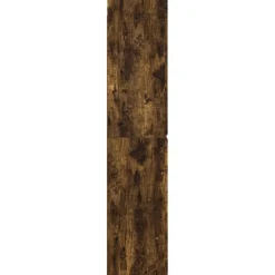 vidaXL Wand Gemonteerde Badkamerkast Gerookt eiken 33 x 34,5 x 160 cm