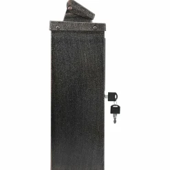 vidaXL Wandgemonteerde brievenbus met opslag Brons 29 x 13 x 41 cm