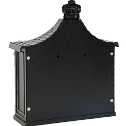 vidaXL Wandgemonteerde brievenbus met opslag Brons 40,5 x 16 x 45 cm