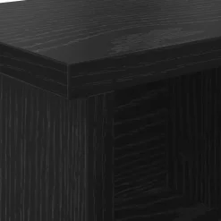 vidaXL Wandgemonteerde kapstok Muurmontage Zwart Eiken 50 x 16 x 26 cm