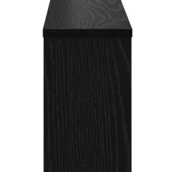 vidaXL Wandgemonteerde kapstok Muurmontage Zwart Eiken 50 x 16 x 26 cm