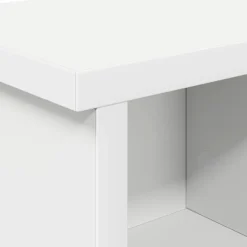 vidaXL Wandgemonteerde kapstok Muurmontage Wit 50 x 16 x 26 cm