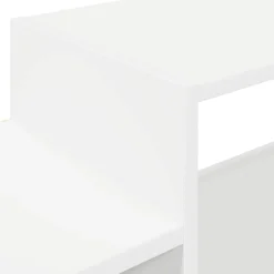 vidaXL Wandgemonteerd tv-meubel Muurmontage Wit 140 x 28 x 21 cm